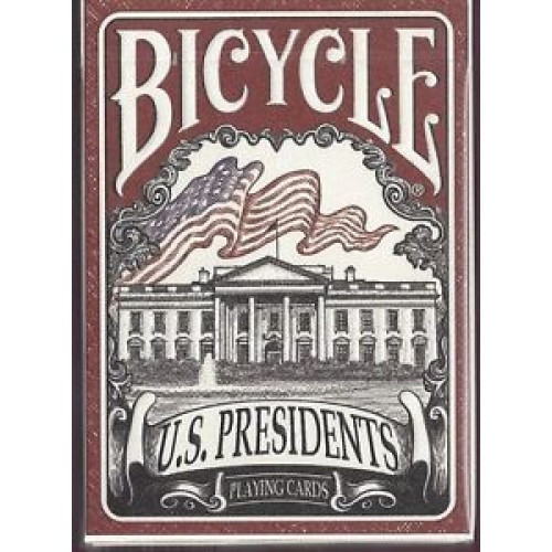 Τράπουλα Bicycle U.S. Presidents Κόκκινη