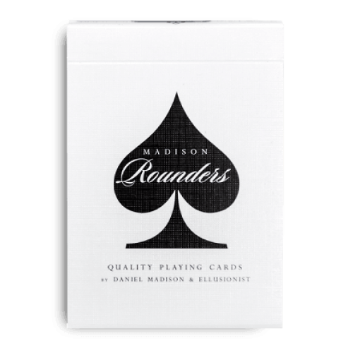 Τράπουλα Rounders Black by Madison Ellusionist