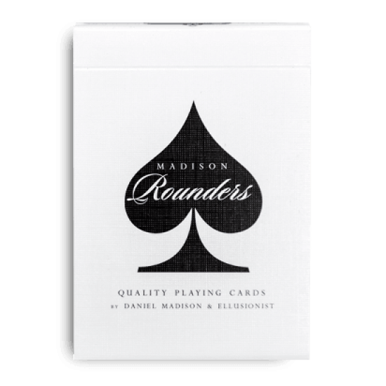 Τράπουλα Rounders Black by Madison Ellusionist
