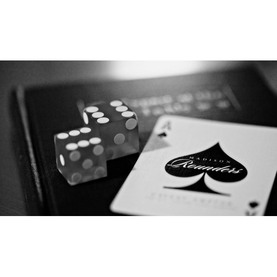 Τράπουλα Rounders Black by Madison Ellusionist