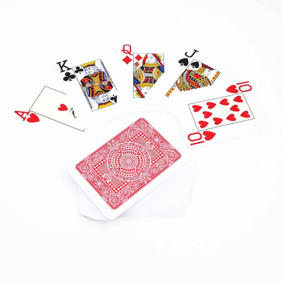 Τράπουλα Modiano Texas Poker Jumbo Κόκκινη
