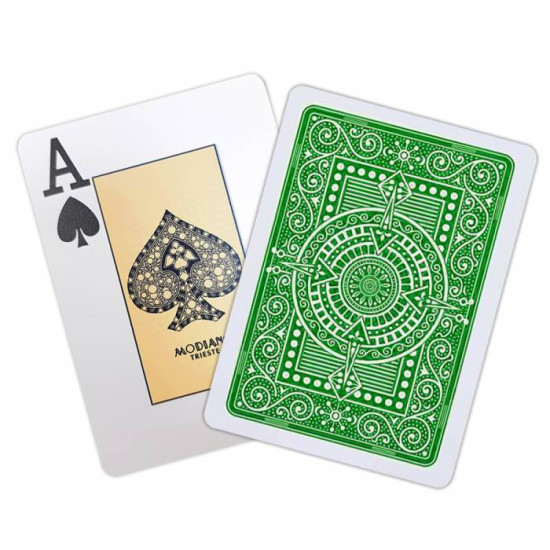 14 Τράπουλες Modiano Texas Poker Jumbo Πράσινη
