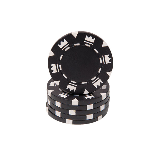 25 Μαύρες Μάρκες Πόκερ Crowns