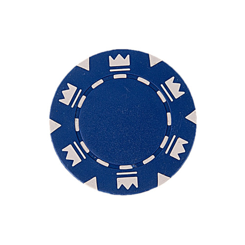 25 Μπλε Μάρκες Πόκερ Crowns