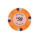 25 Πορτοκαλί ($50) Μάρκες Πόκερ Horseshoe