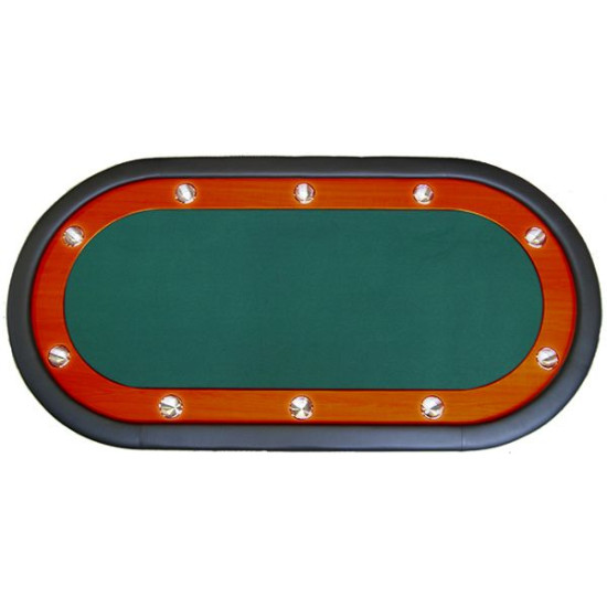 Tραπέζι Ποκερ Reno 212cm Πράσινο Tραπέζι Ποκερ Reno 212cm Πράσινο