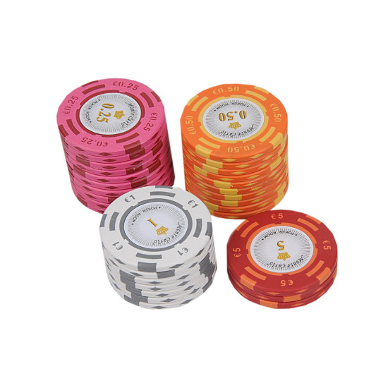 Deluxe Πόκερ Σετ 300 Monte Carlo Μαύρο