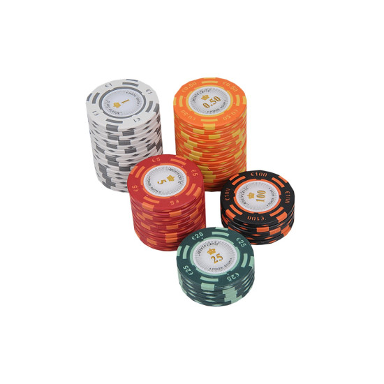Πόκερ Σετ 500 Μάρκες Monte Carlo ($)